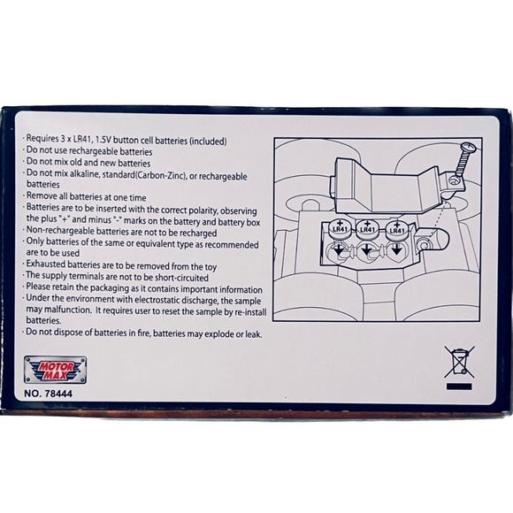 Motor Max - Mighty Monsters Truck - With Light & Sound - E5019C - Picture 5 of 5